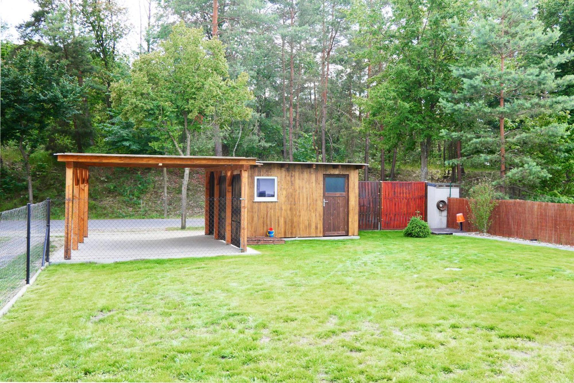 Haus Kleiner Findling Im Lausitzer Seenland Tätzschwitz Esterno foto